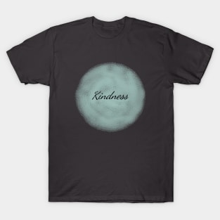 Kindness Positive Typography Art Minimal Design T-Shirt